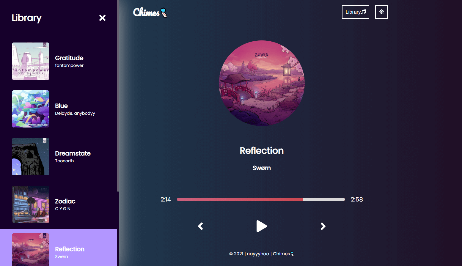 Chimes - Music App